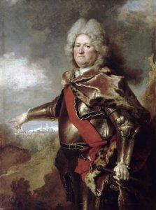 Antoine Le Prestre, conde de Puy-Vauban (1654-1731), gobernador de Béthune de Nicolas de Largillière