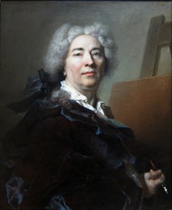Francés:  Autoportrait Self-Portrait de Nicolas de Largillière