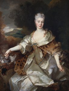 Retrato de la condesa de Noirmont como Diana de Nicolas de Largillière