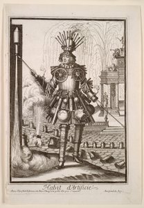 Fanciful Costumes: Costume of the Fireworks Maker de Nicolas de Larmessin II