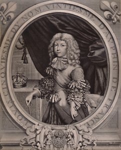 Luis de Francia, Gran Delfín, de niño siglo XVII