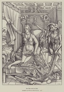 La muerte y la mujer de Nicolaus Meldemann