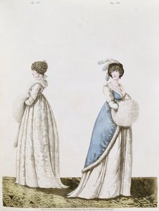 Vestidos de Tarde figuras 327 y 328 de la 