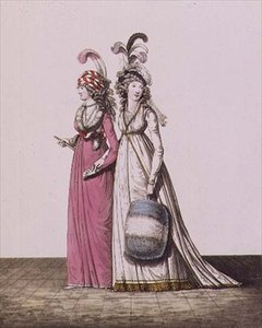 Vestidos de Noche, figs. 34 y 35, de la 