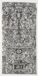Panel de ornamento: Marte, dios de las batallas de Nicoletto da Modena