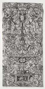 Panel de ornamento: Marte, Dios de las Batallas, c. 1507
