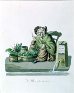 La mujer del mercado de Nicolino Calyo