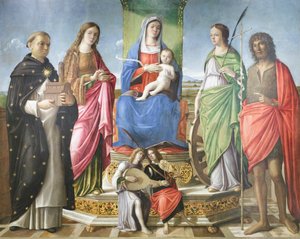 Virgen con niño de Nicolo Rondinelli