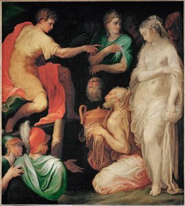 La continence de Scipio - La continencia de Escipión ... de Nicolò dell