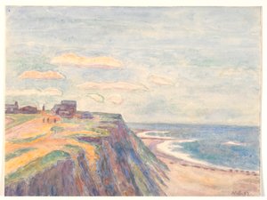 Acantilados en Bovbjerg de Niels Jakob Jakobsen Bjerre