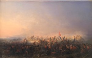 La batalla de Fredericia el 6 de julio de 1849