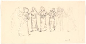 Mujeres griegas bailando de Niels Skovgaard