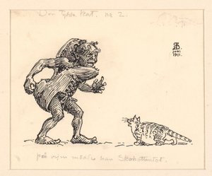 Ilustración para El gato gordo