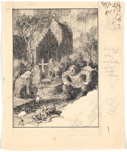 El aviso de la playa y el fantasma de la iglesia de Niels Skovgaard