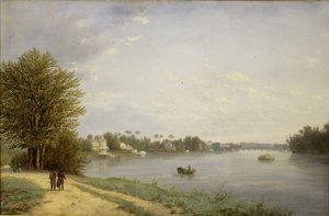 Vista de la Isla Yelagin de Nikanor Grigoryevich Chernetsov