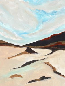 Paisaje desértico abstracto de Nikita Jariwala