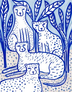 Los guepardos de la Selva Azul de Nikita Jariwala