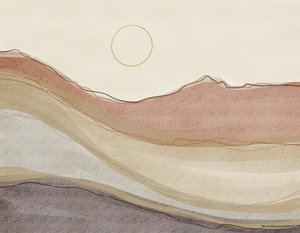 Paisaje desértico de estilo boho de Nikita Jariwala