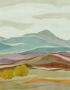 Paisaje montañoso en capas de Nikita Jariwala