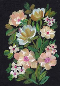 Ramo floral de medianoche de Nikita Jariwala