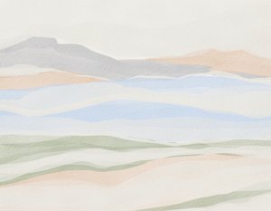 Capas de la montaña Pastel de Nikita Jariwala