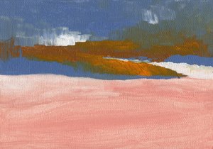 Horizonte del desierto rosa de Nikita Jariwala