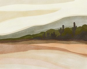 Saguaro Desert Hills de Nikita Jariwala