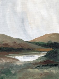 Lago sereno de montaña de Nikita Jariwala