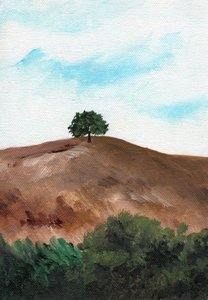 El árbol de la colina solitaria de Nikita Jariwala