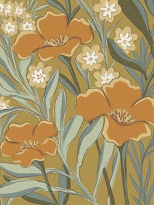 Flor botánica vintage de Nikita Jariwala