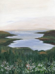 Vista de la Costa de las Flores Silvestres de Nikita Jariwala