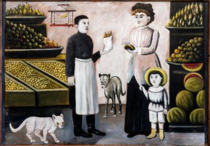 Puesto de frutas