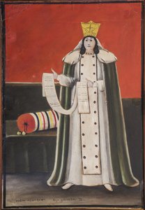 Reina Tamar (Thamar) de Georgia (1160-1213) de Niko Pirosmanashvili