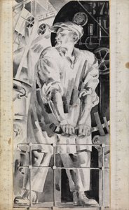 El maquinista, años 1920 de Nikolai Adrianovich Tyrsa