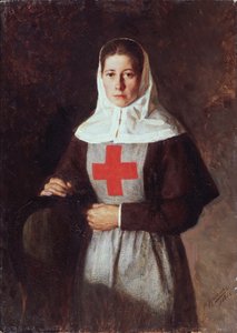 Una enfermera de Nikolai Aleksandrovich Yaroshenko