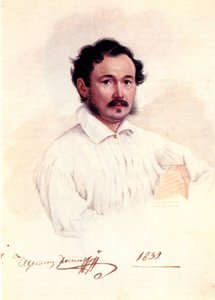 Retrato del Decembrista Duque Dmitry Shchepin-Rostovsky de Nikolai Alexandrovich Bestuzhev