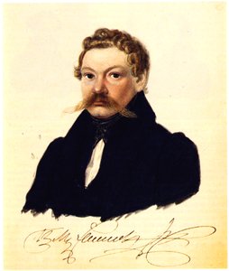 Retrato del Decembrista Pyotr Mukhanov 1799-1854, 1832-1833