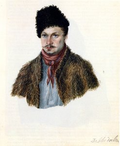 Retrato del Decembrista Vasily Davydov 1793-1855, 1839