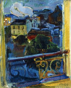 París, Montparnasse de noche, c.1905