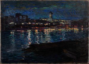 El Sena de noche, c. 1905