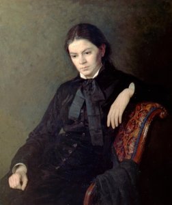 Retrato de una dama desconocida de Nikolai Alexandrovich Yaroshenko