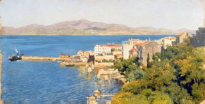 Costa de Crimea de Nikolai Alexandrowitsch Jaroschenko