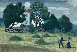 casa del trabajo de Nikolai Astrup
