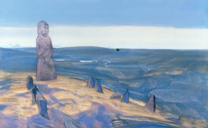 El guardián del cáliz de Nikolai Konstantinowitsch Roerich