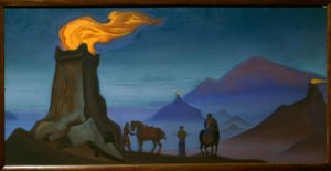 Llama de la victoria de Nikolai Konstantinowitsch Roerich