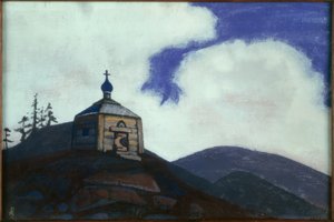 N. K. Roerich, Capilla de San Sergio de Radonezh de Nikolai Konstantinowitsch Roerich