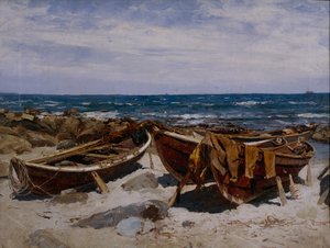 Estudio de Jaeren (óleo sobre lienzo) de Nikolai Martin Ulfsten