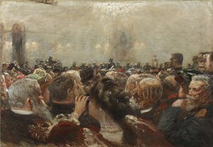 El Juicio de Port Arthur, 1909 de Nikolai Nikanorovich Dubovskoy