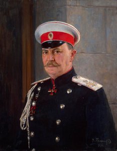 Retrato del Príncipe Félix Yusupov, Conde Sumarokov-Elston, 1856-1928, 1914 de Nikolai Nikolaevich Bekker