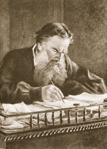 Leo Tolstoy de Nikolai Nikolaevich Ge